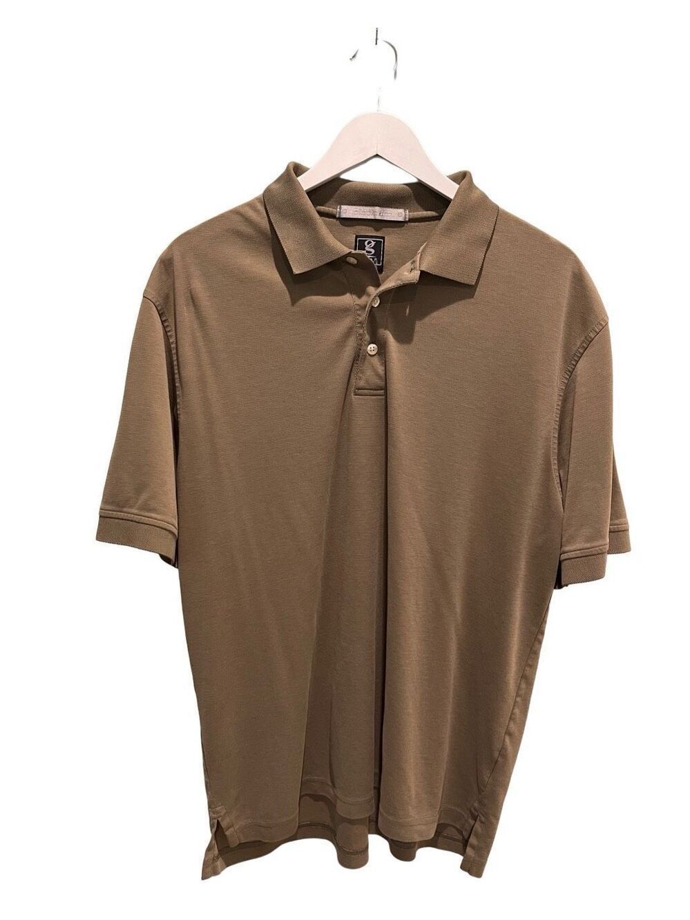 Gear For Sports tan polo shirt - L
